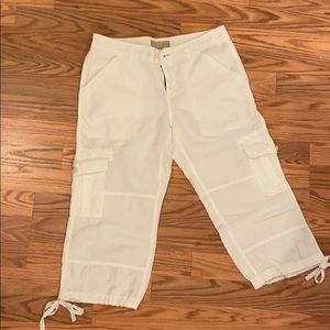 Banana Republic Martin fit linen capris size 4